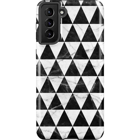 Geometric Marble Galaxy S21 Plus 5G Pro Case