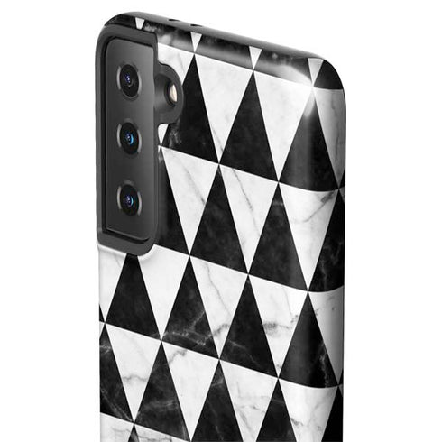 Geometric Marble Galaxy S21 Plus 5G Pro Case
