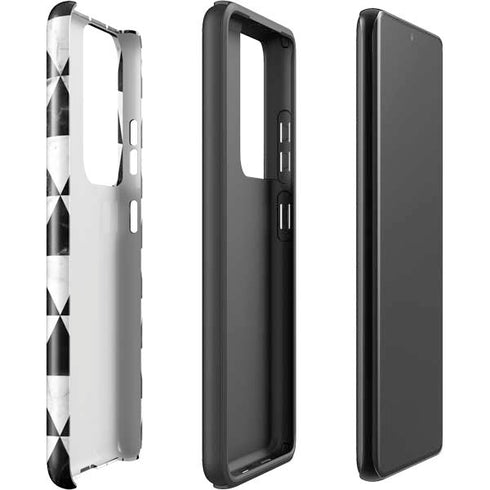 Geometric Marble Galaxy S21 Ultra 5G Pro Case
