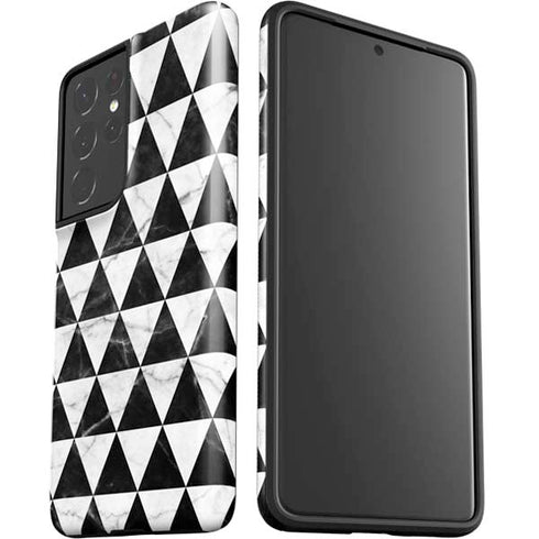 Geometric Marble Galaxy S21 Ultra 5G Pro Case
