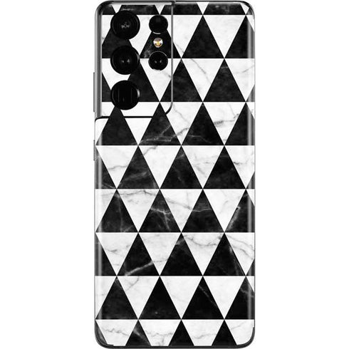 Geometric Marble Galaxy S21 Ultra 5G Skin