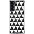 Geometric Marble Galaxy S22 Clear Case