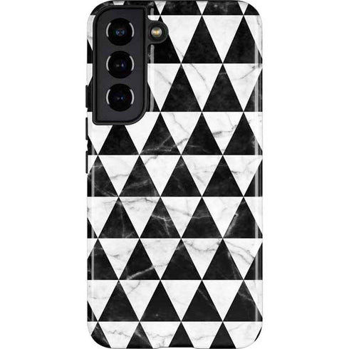 Geometric Marble Galaxy S22 Pro Case