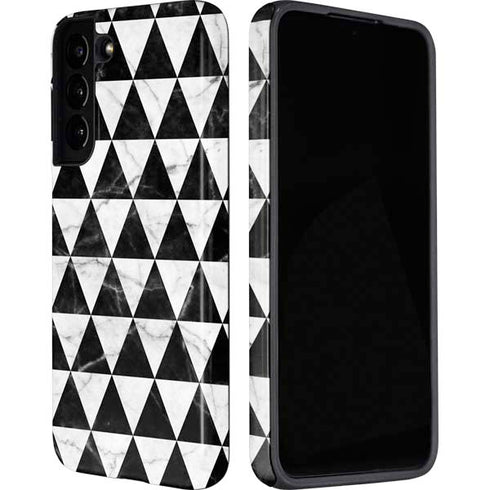 Geometric Marble Galaxy S22 Pro Case