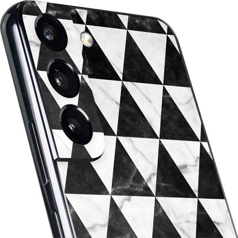 Geometric Marble Galaxy S22 Skin