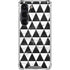 Geometric Marble Galaxy S23 Clear Case