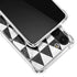 Geometric Marble Galaxy S23 Clear Case