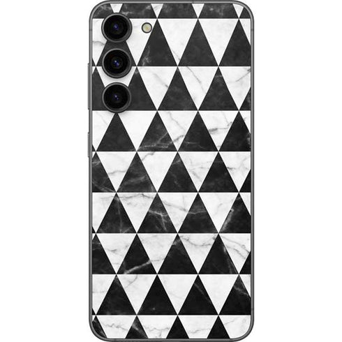 Geometric Marble Galaxy S23 Plus Skin