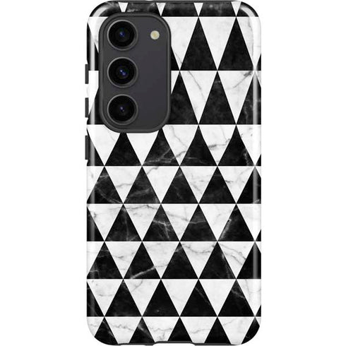 Geometric Marble Galaxy S23 Pro Case