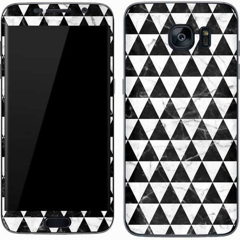 Geometric Marble Galaxy S7 Skin