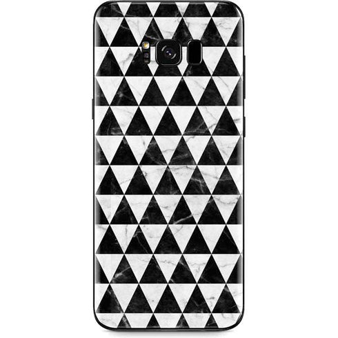 Geometric Marble Galaxy S8 Plus Skin
