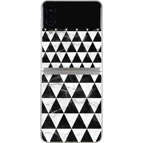 Geometric Marble Galaxy Z Flip3 5G Skin