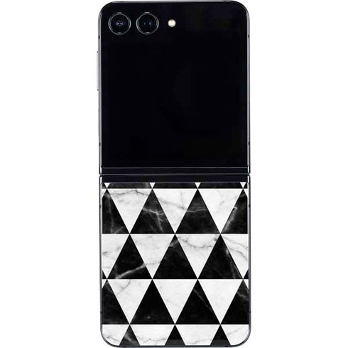 Geometric Marble Galaxy Z Flip5 5G Skin