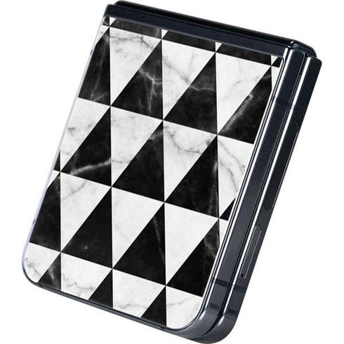 Geometric Marble Galaxy Z Flip5 5G Skin