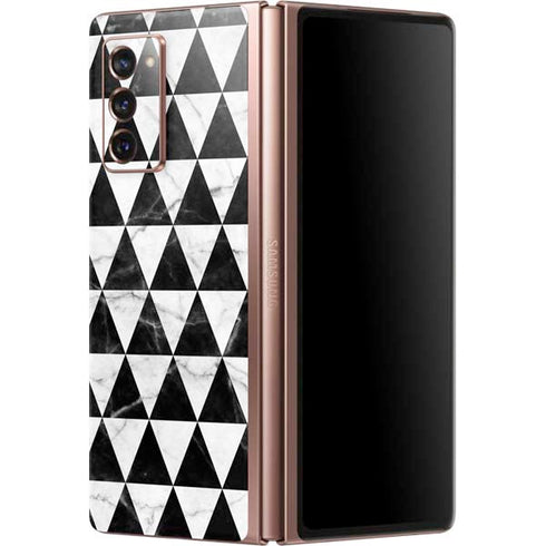 Geometric Marble Galaxy Z Fold2 5G Skin