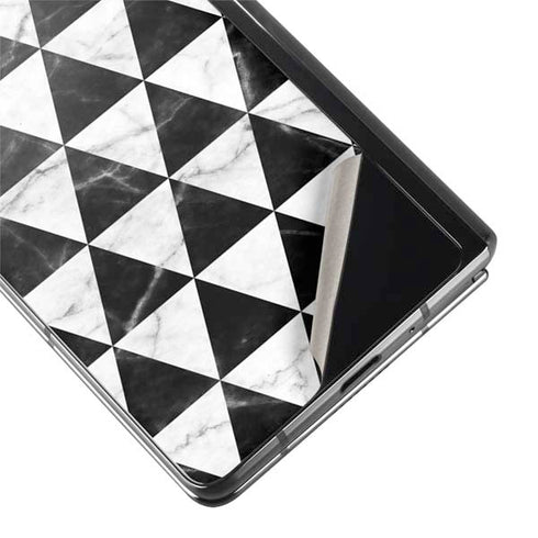 Geometric Marble Galaxy Z Fold2 5G Skin