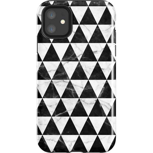 Geometric Marble iPhone 11 Impact Case
