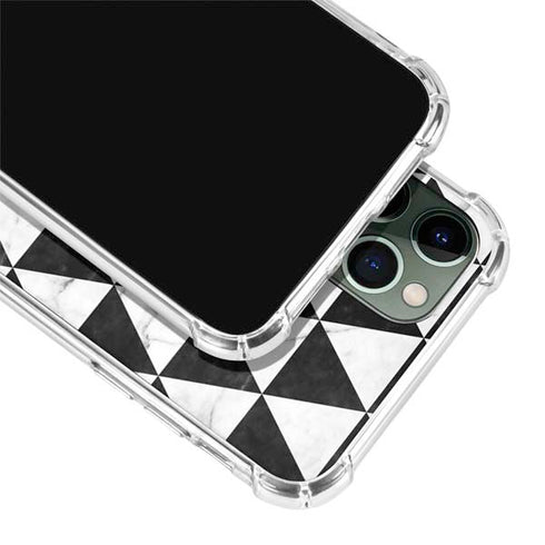 Geometric Marble iPhone 11 Pro Max Clear Case