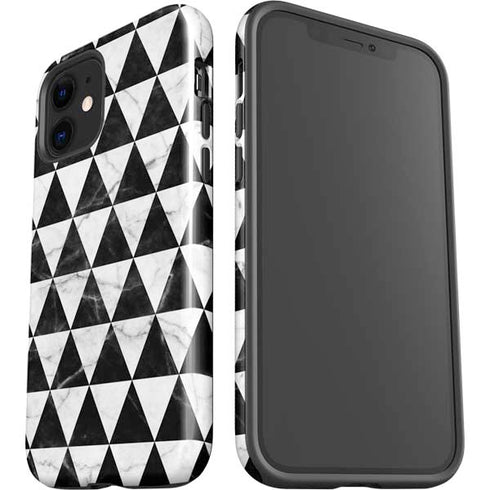 Geometric Marble iPhone 12 Impact Case