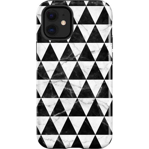 Geometric Marble iPhone 12 Mini Impact Case