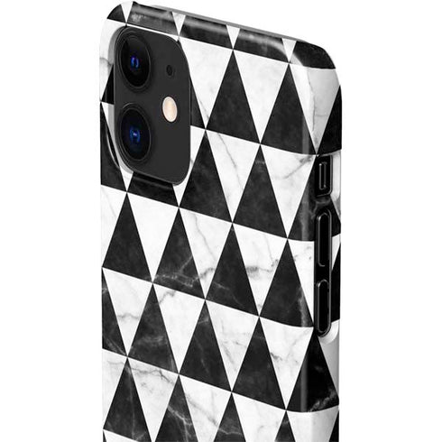 Geometric Marble iPhone 12 Mini Lite Case