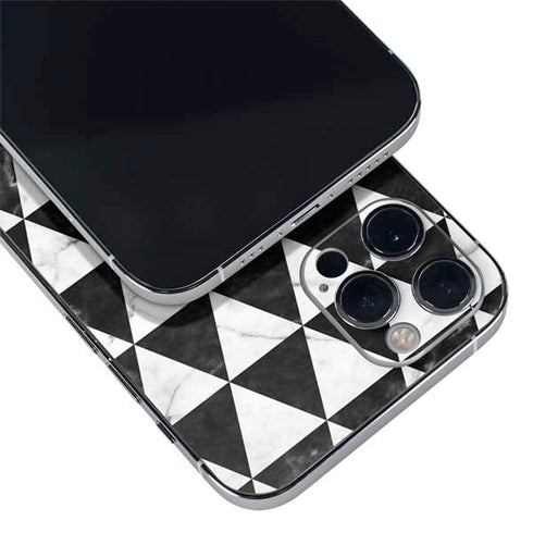 Geometric Marble iPhone 12 Pro Skin