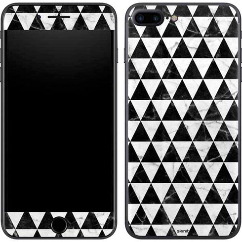 Geometric Marble iPhone 7 Plus Skin