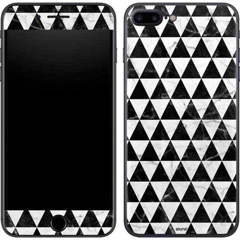Geometric Marble iPhone 8 Plus Skin