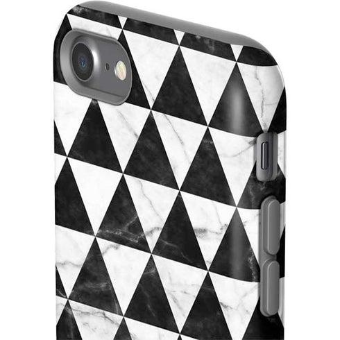 Geometric Marble iPhone SE (2nd & 3rd Gen) Pro Case