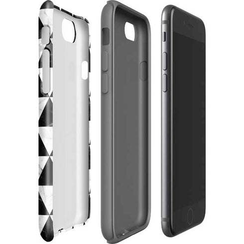 Geometric Marble iPhone SE (2nd & 3rd Gen) Pro Case