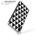 Geometric Marble iPhone XR Clear Case