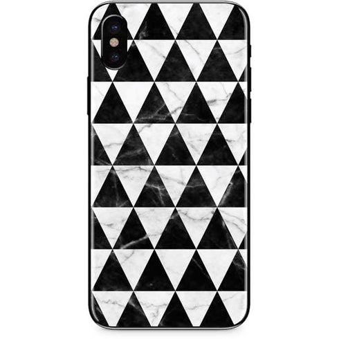 Geometric Marble iPhone XS Skin