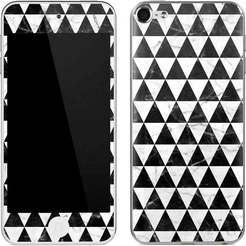 Geometric Marble Apple iPod Skin