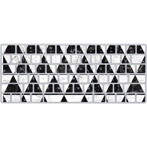 Geometric Marble Magic Keyboard Skin