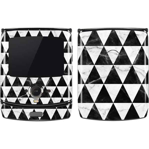 Geometric Marble Motorola RAZR Skin