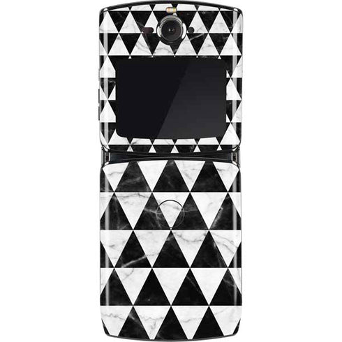 Geometric Marble Motorola RAZR Skin