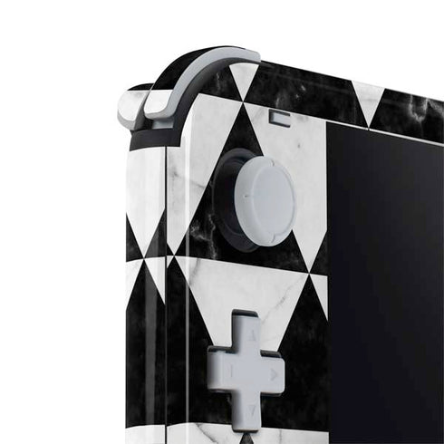 Geometric Marble Nintendo Switch Lite Skin