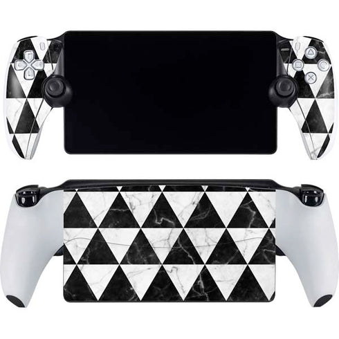 Geometric Marble PlayStation Portal Remote Player Skin