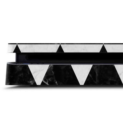 Geometric Marble PS4 Slim Skin