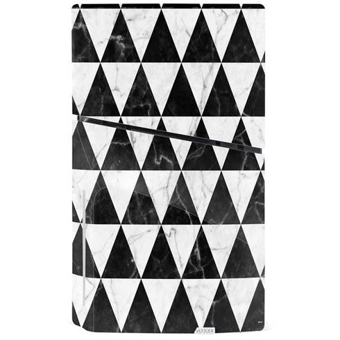 Geometric Marble PS5 Slim Disk Bundle Skin