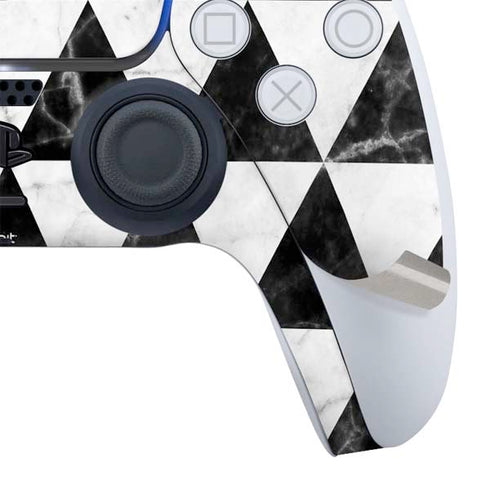 Geometric Marble PS5 Slim Digital Edition Bundle Skin