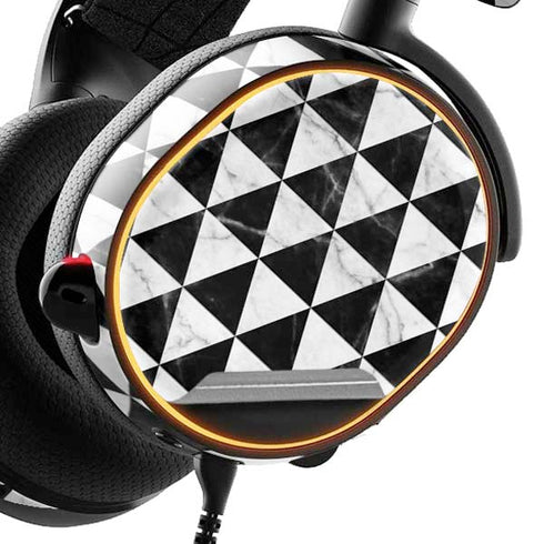 Geometric Marble SteelSeries Arctis 3 Skin