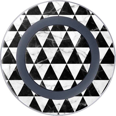 Geometric Marble Wireless Charger Skin