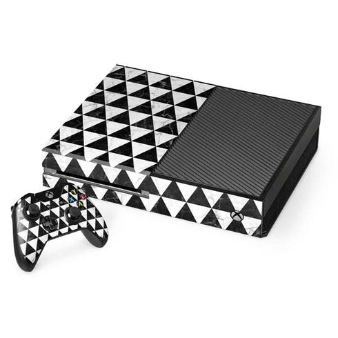 Geometric Marble Xbox One Console and Controller Bundle Skin
