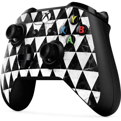 Geometric Marble Xbox One X Controller Skin