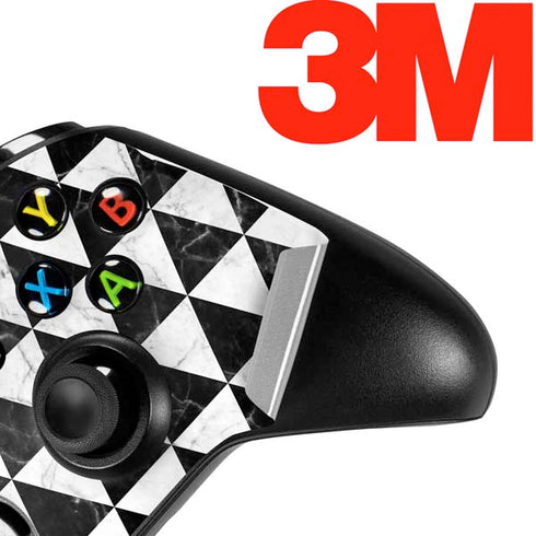 Geometric Marble Xbox One X Controller Skin