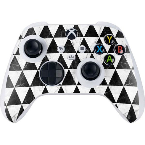 Geometric Marble Xbox Series S Controller Skin