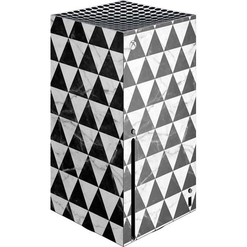 Geometric Marble Xbox Series X Console Skin