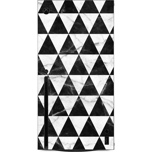 Geometric Marble Xbox Series X Console Skin