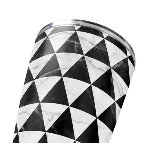 Geometric Marble Yeti 20oz Tumbler Skin
